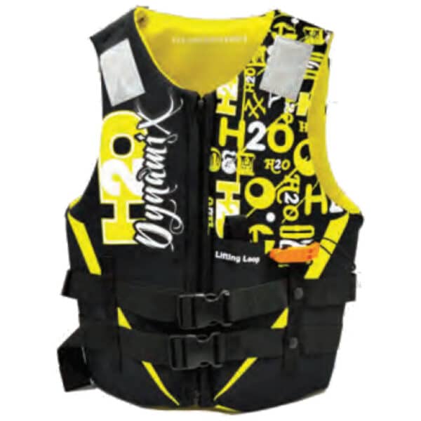 H2O Dynamix Large Yellow Neoprene Life Jacket