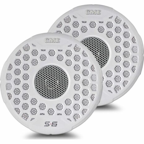 GME GS600 S6 Bluetooth Marine Flush Mount Speakers